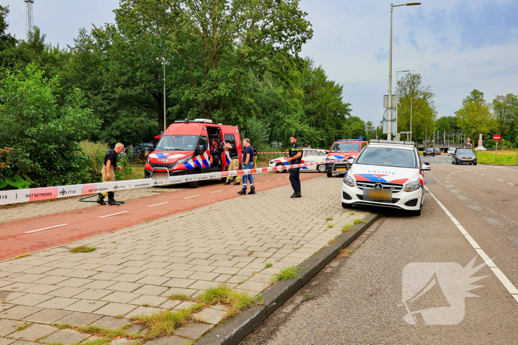 Brandweerduikers ingezet voor aangetroffen overleden persoon