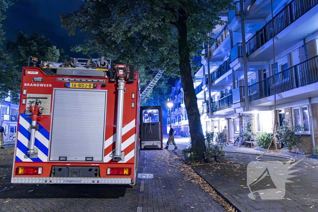 Felle uitslaande brand in appartement