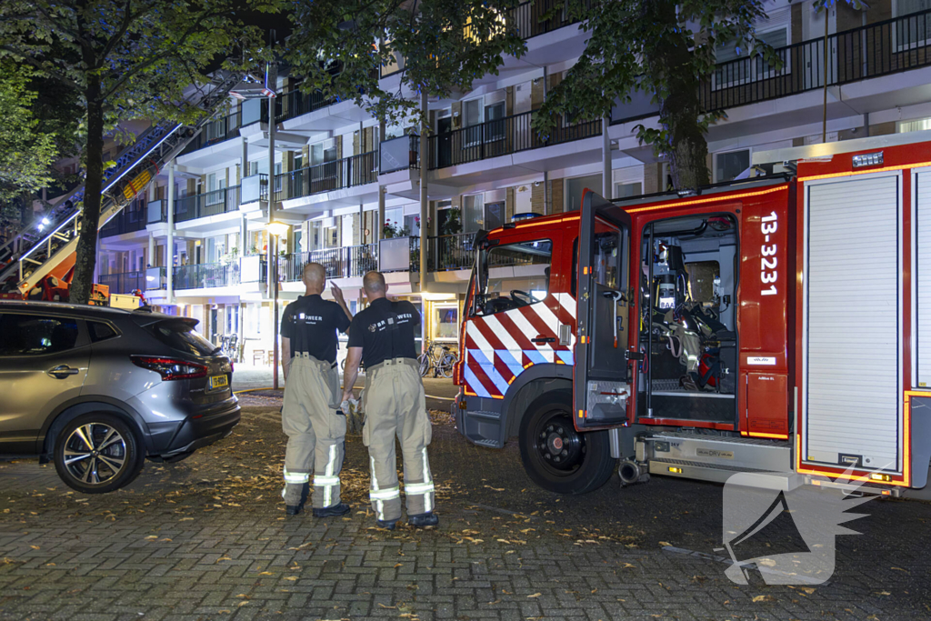 Felle uitslaande brand in appartement