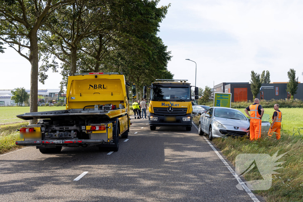 Ravage na botsing met meerdere auto's