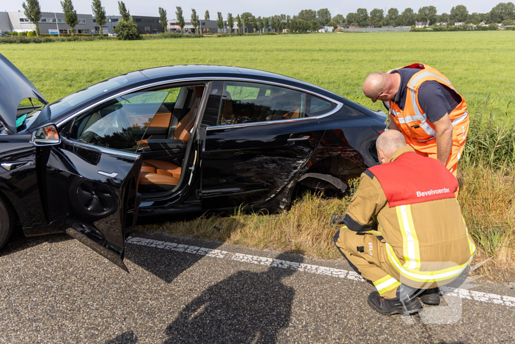 Ravage na botsing met meerdere auto's