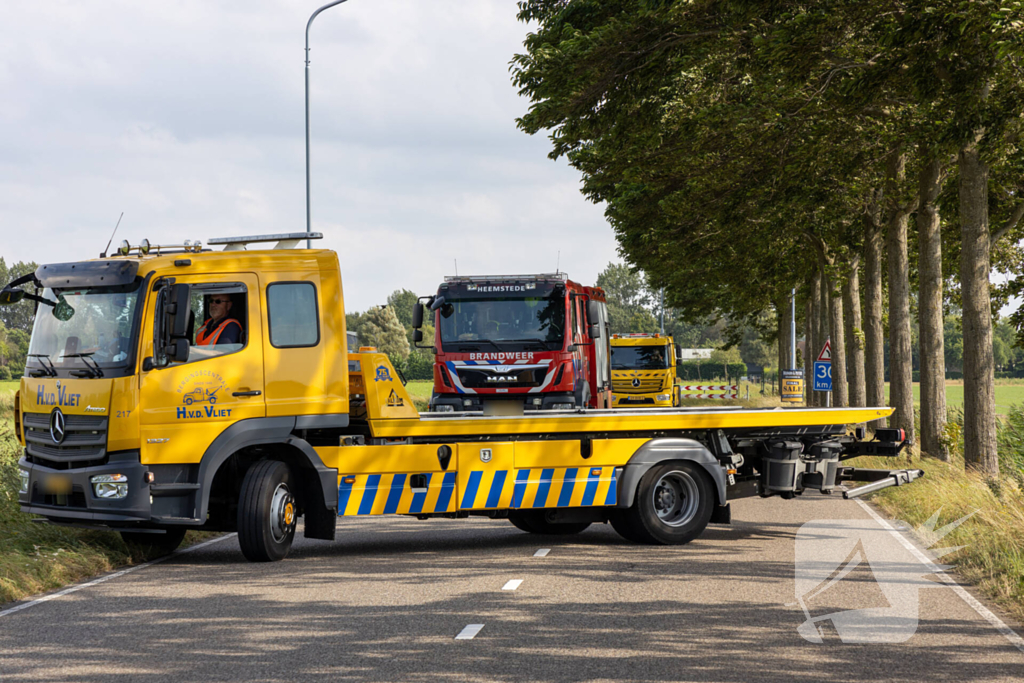 Ravage na botsing met meerdere auto's