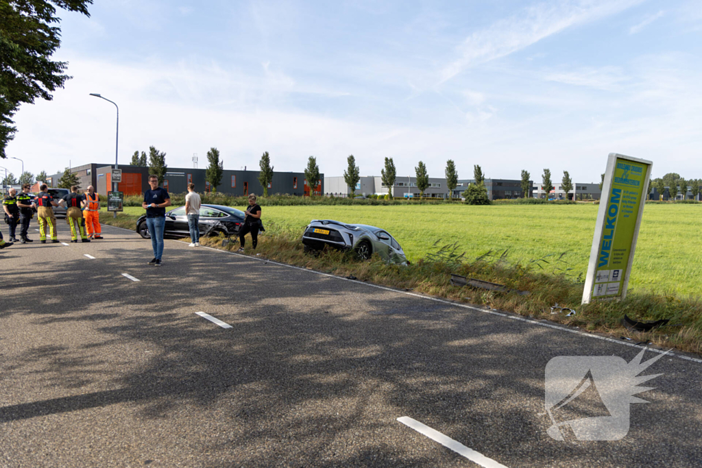 Ravage na botsing met meerdere auto's