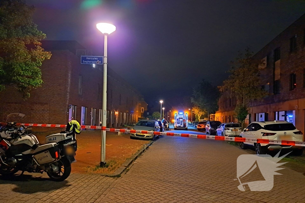 Straat afgesloten na ongeval