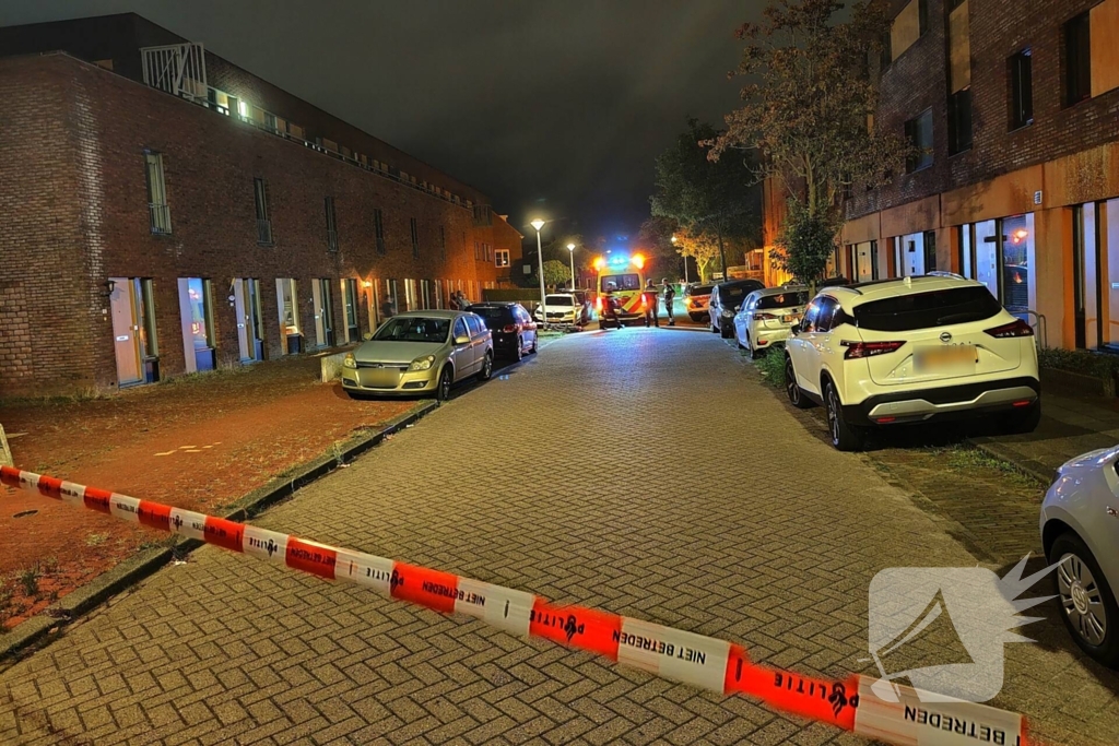 Straat afgesloten na ongeval