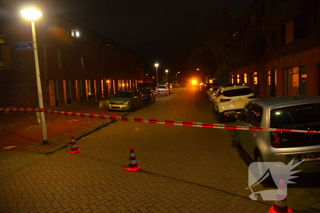 Straat afgesloten na ongeval