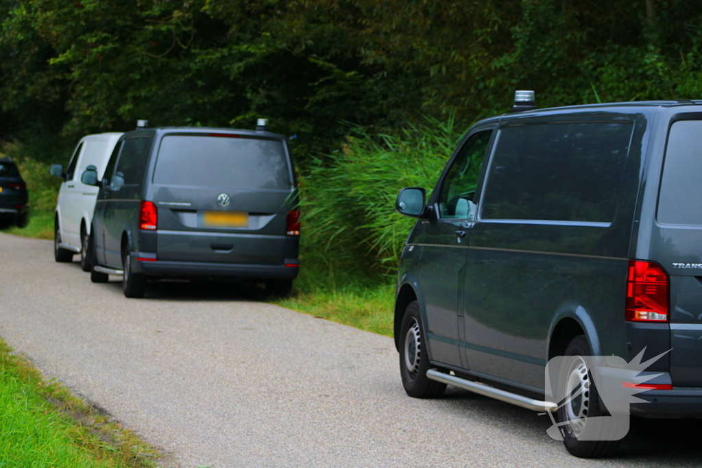 Bos afgesloten tijdens politieonderzoek