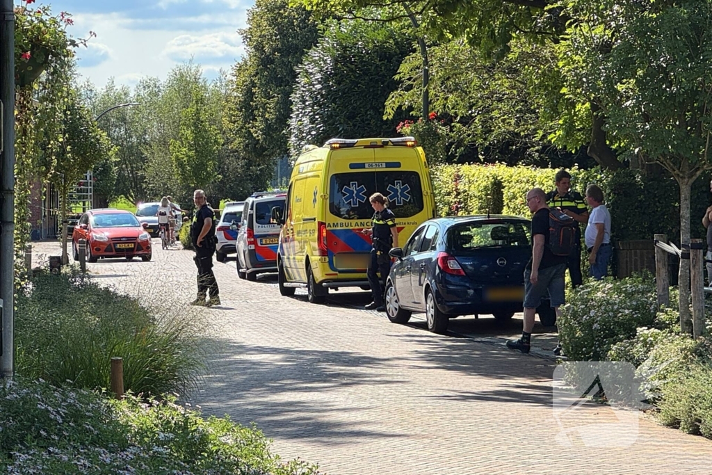 Wielrenner geschept door automobilist