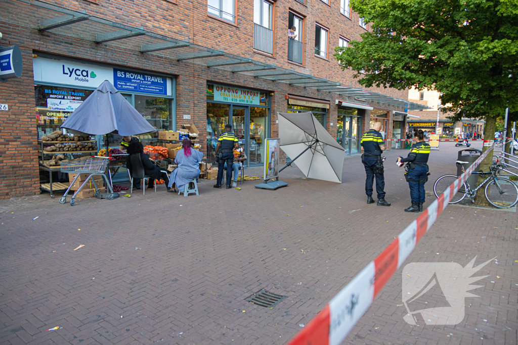 Afzetting en onderzoek naar overvalsmelding