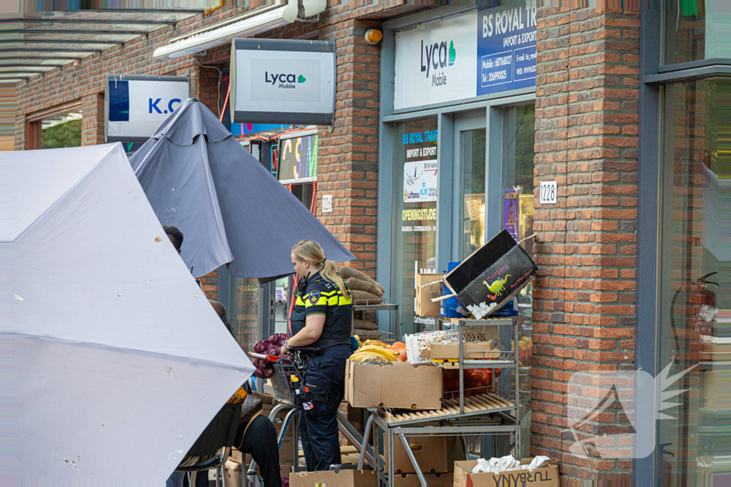 Afzetting en onderzoek naar overvalsmelding