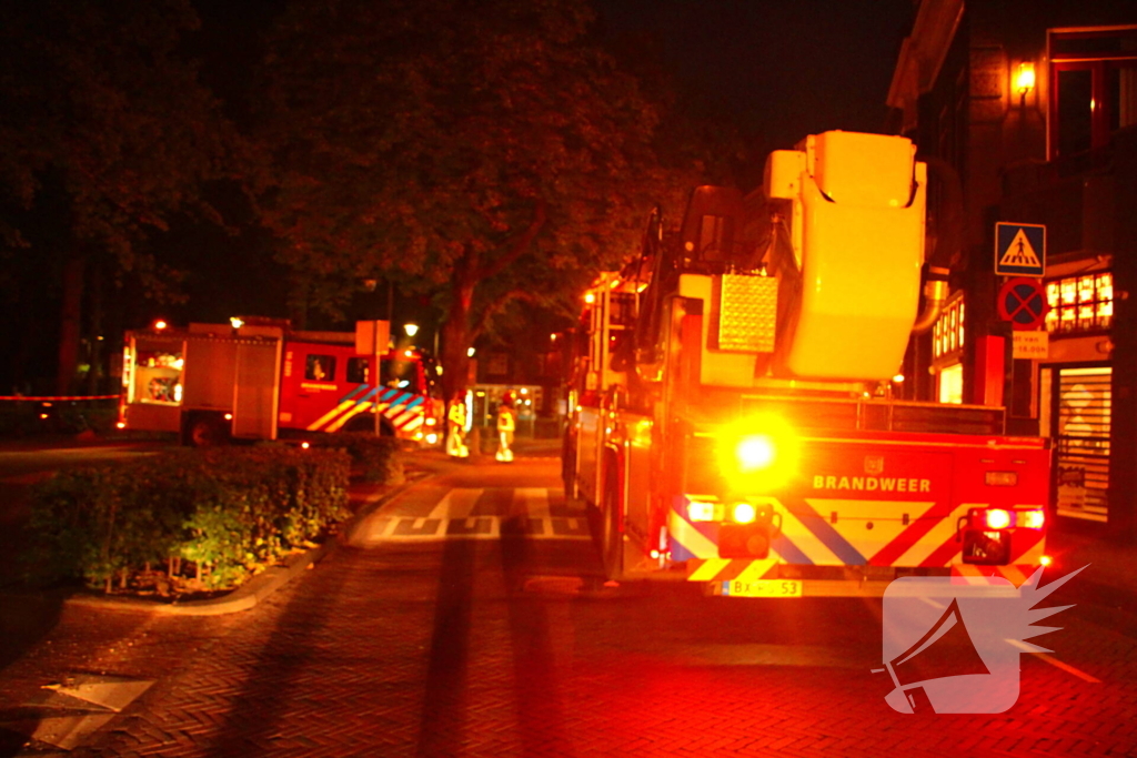 Restaurant ontruimd, brand snel onder controle