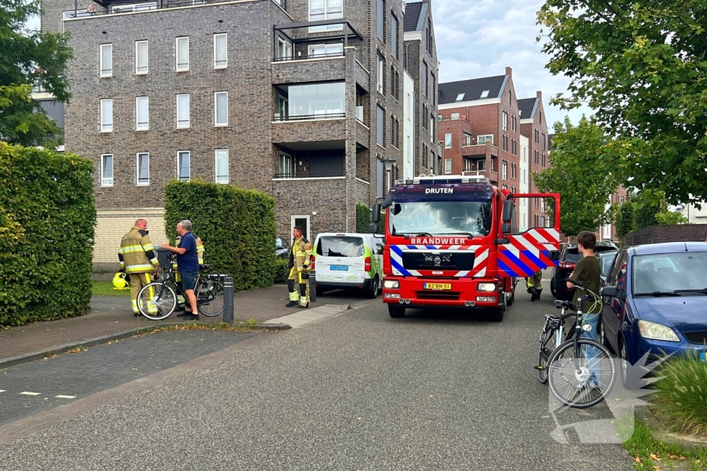 Brand in caravan snel onder controle