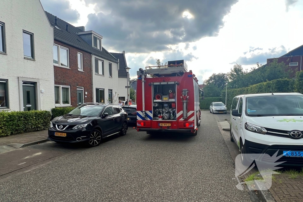 Brand in caravan snel onder controle