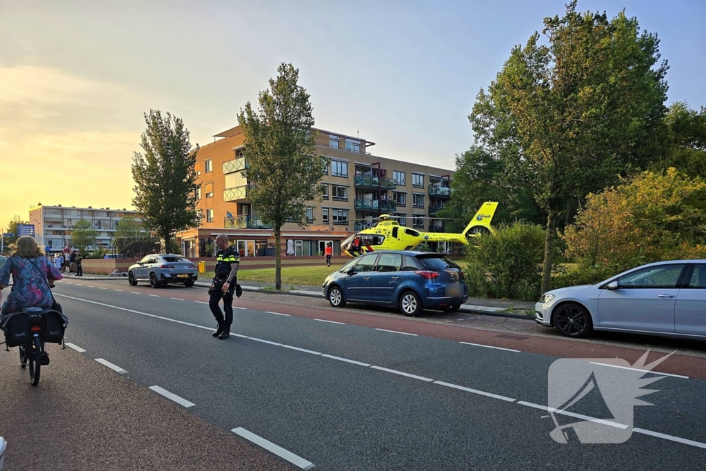 Kind valt van één hoog, traumateam ingezet