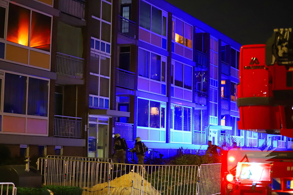 Brand in woning snel onder controle