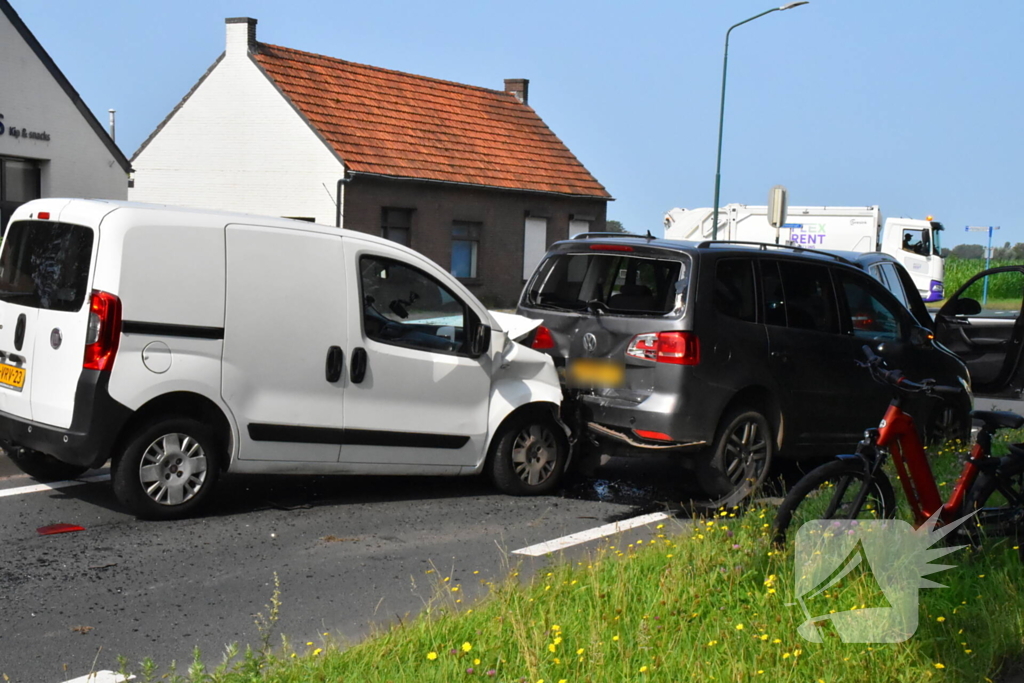 Flinke schade bij kop-staartbotsing