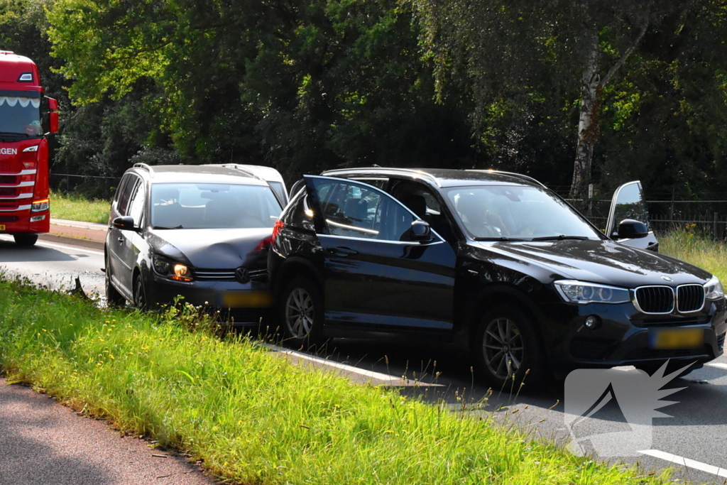 Flinke schade bij kop-staartbotsing