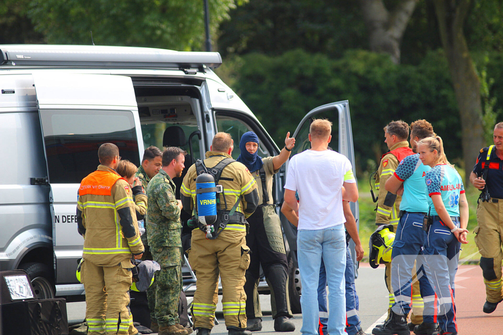 Hulpdiensten ingezet vanwege verdacht pakketje op bedrijventerrein