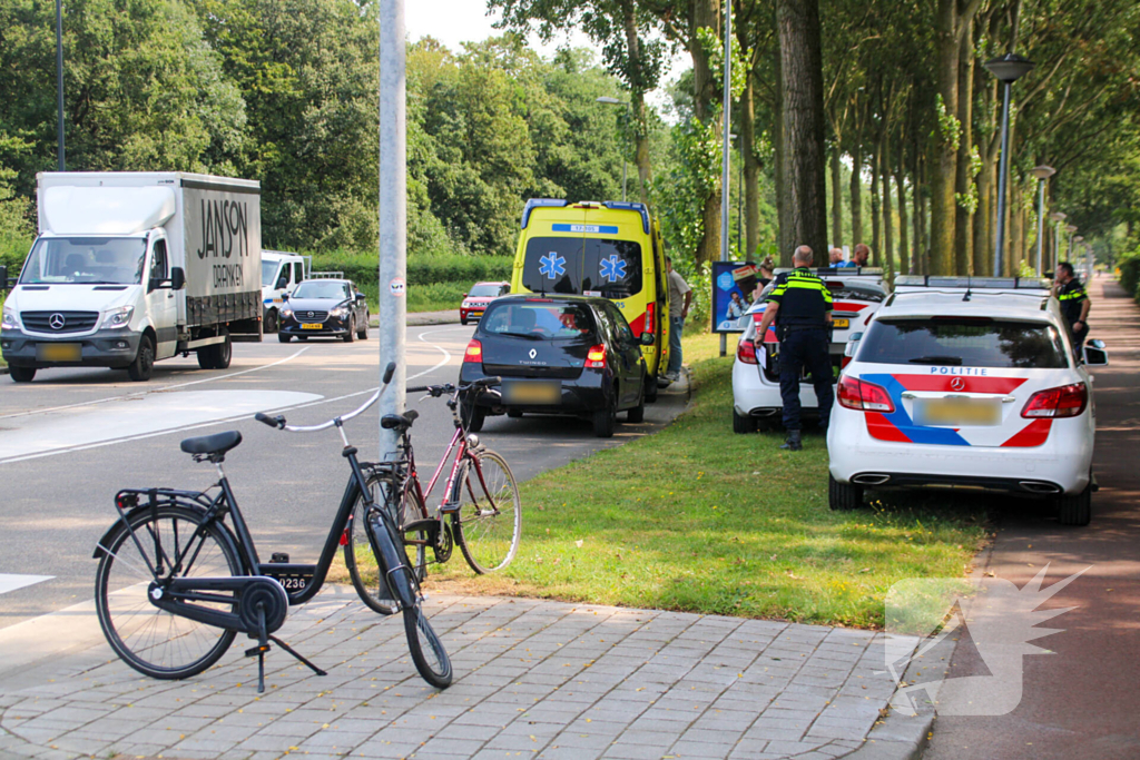 Fiets beschadigd bij ongeval