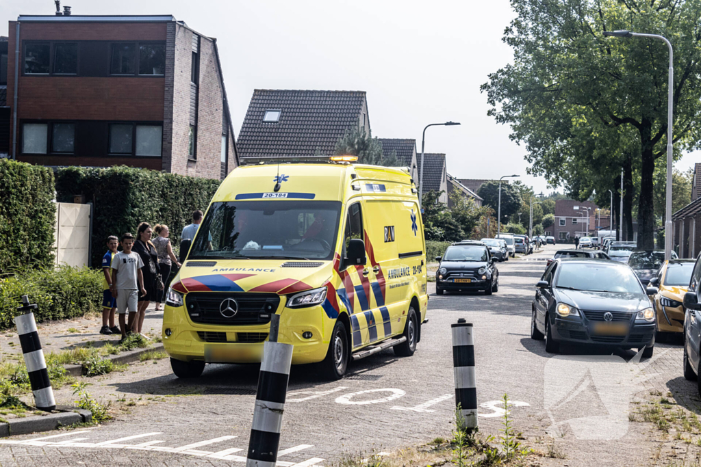 Fietser gewond bij aanrijding met auto