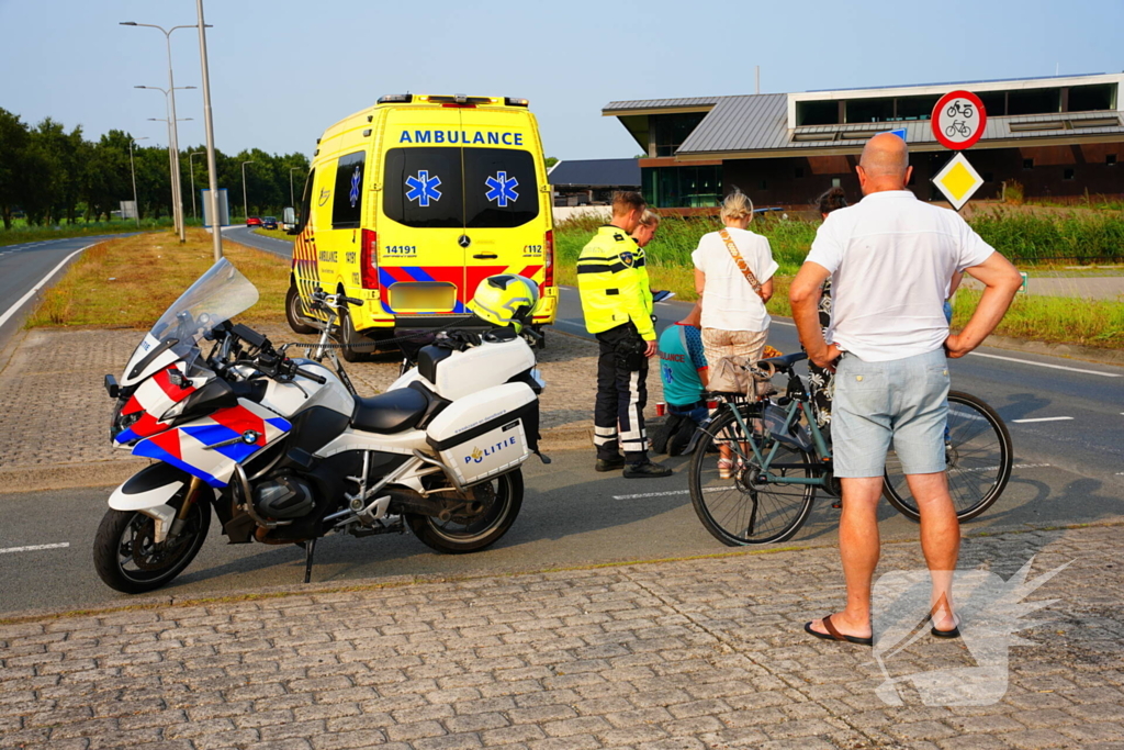 Fietser gewond bij ongeval