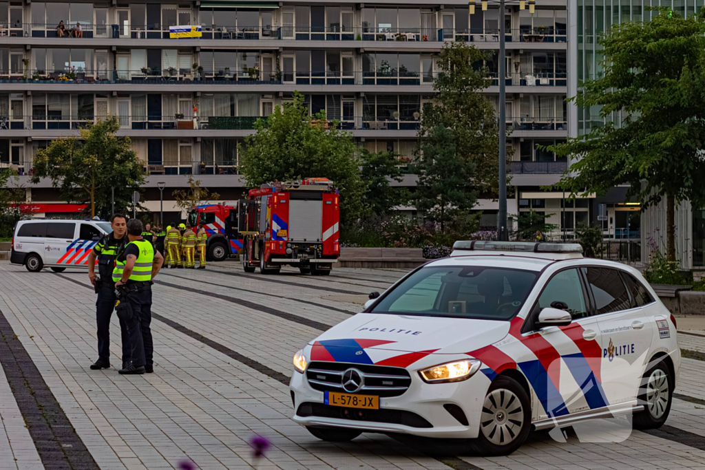 Harde knal in parkeergarage gehoord