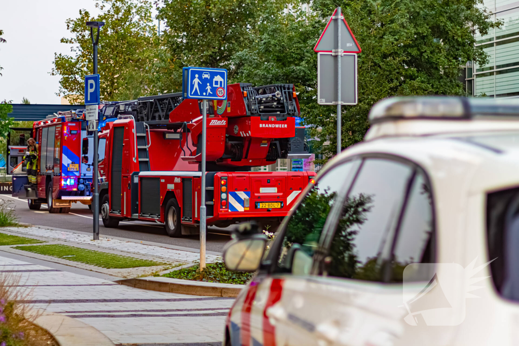 Harde knal in parkeergarage gehoord