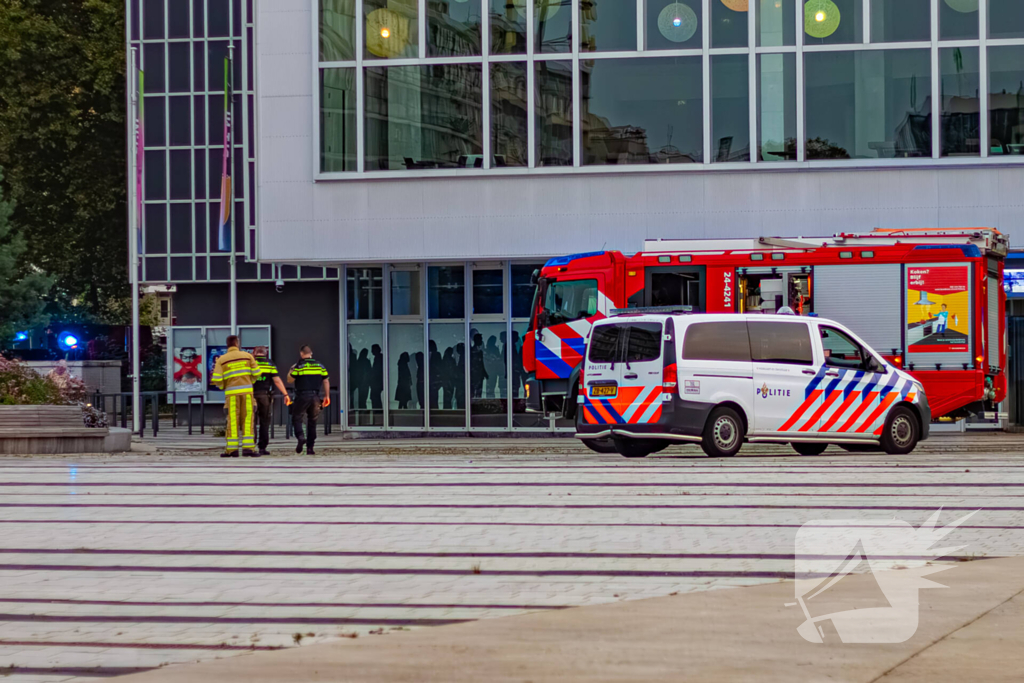 Harde knal in parkeergarage gehoord