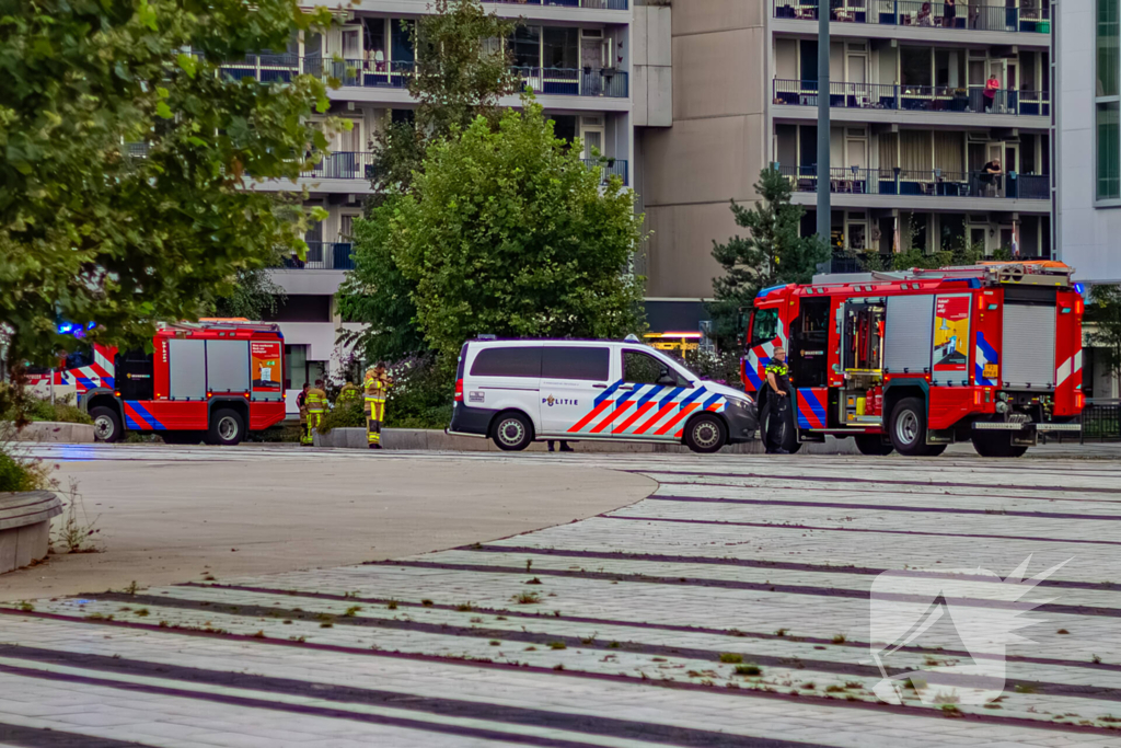 Harde knal in parkeergarage gehoord