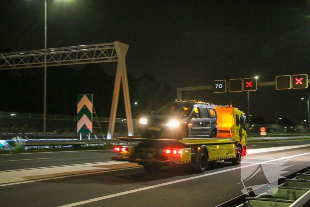 Auto loopt fikse schade op bij aanrijding