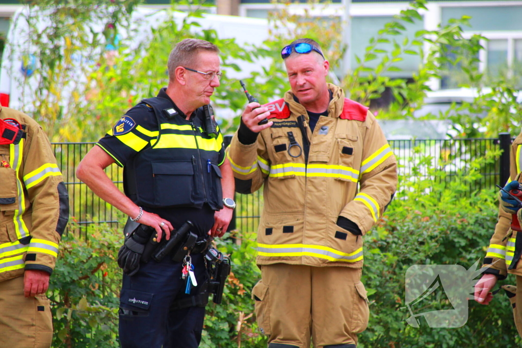 Brandweer bevrijdt vastzittend kind uit fietsspaken