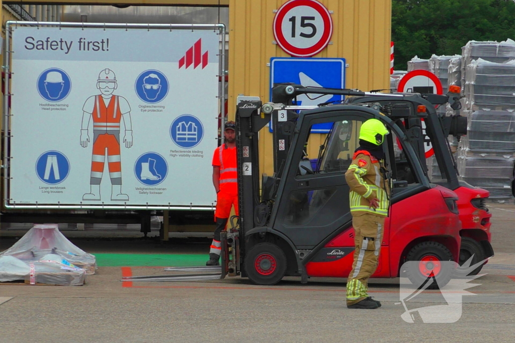 Traumateam ingezet voor ongeval bij bedrijf