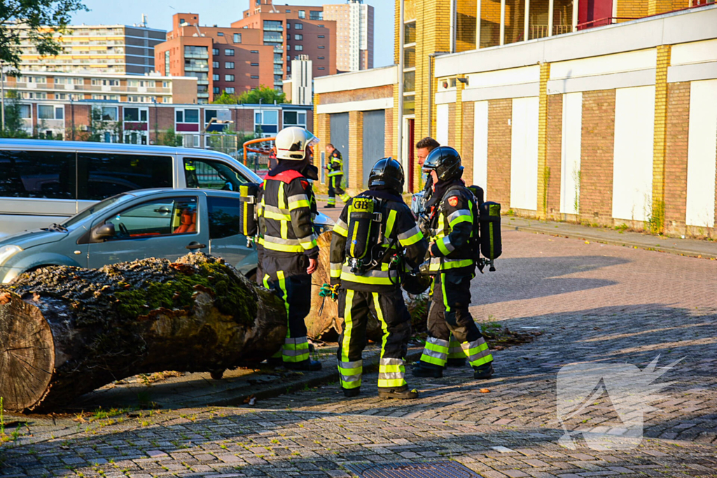 Gaslek in leegstaand winkelpand leidt tot ontruiming