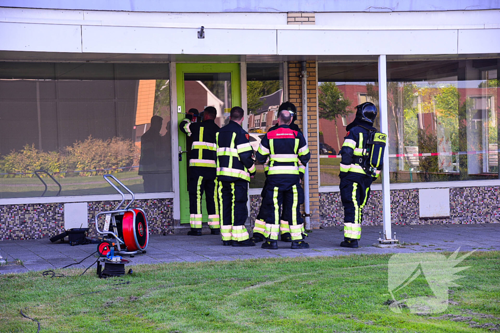 Gaslek in leegstaand winkelpand leidt tot ontruiming