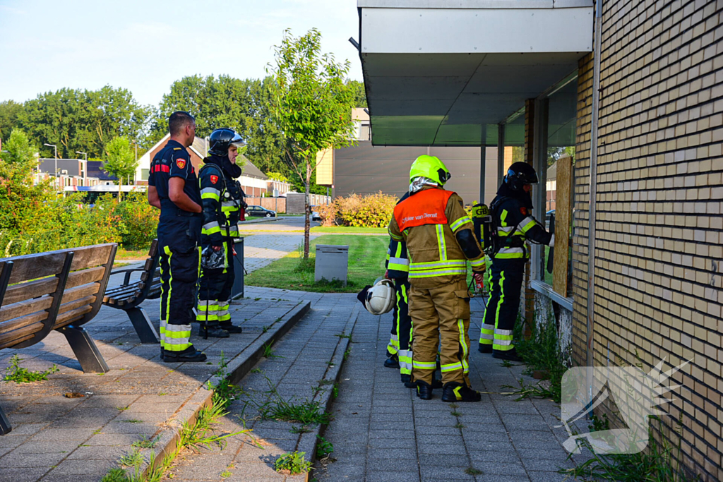 Gaslek in leegstaand winkelpand leidt tot ontruiming