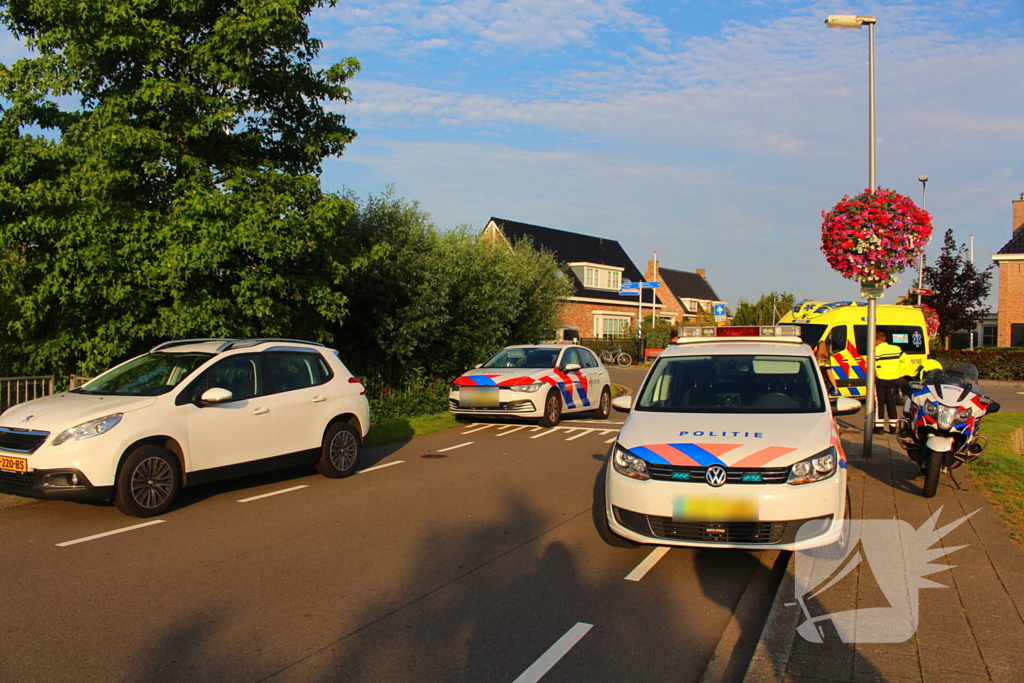 Fietser gewond bij aanrijding met auto