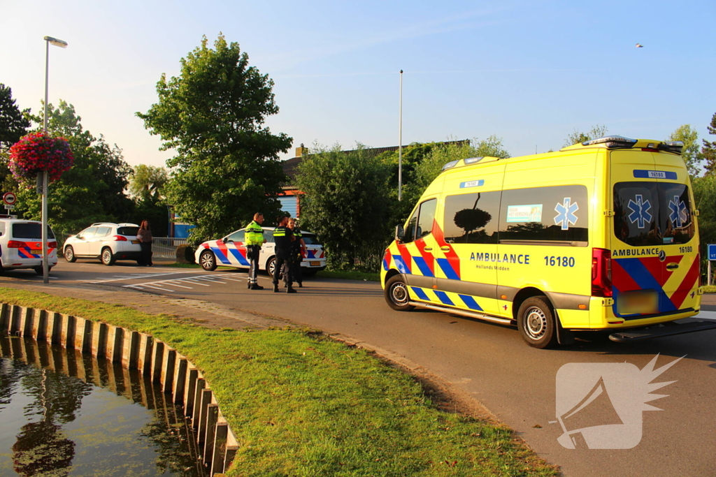 Fietser gewond bij aanrijding met auto