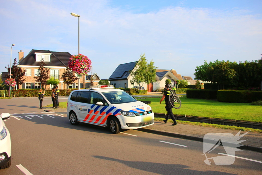 Fietser gewond bij aanrijding met auto