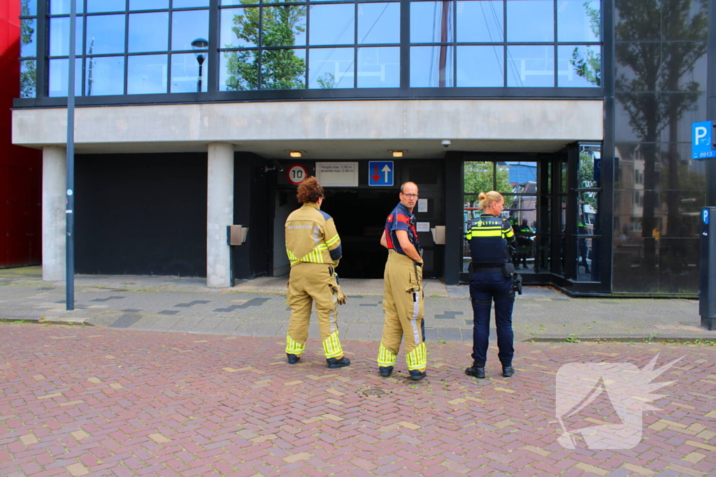 Kantoorpand ontruimd vanwege mogelijke brand