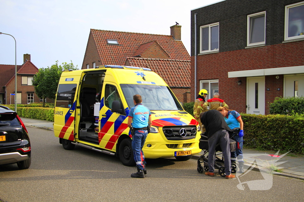 Hulpdiensten controleren woning op gevaarlijke gassen