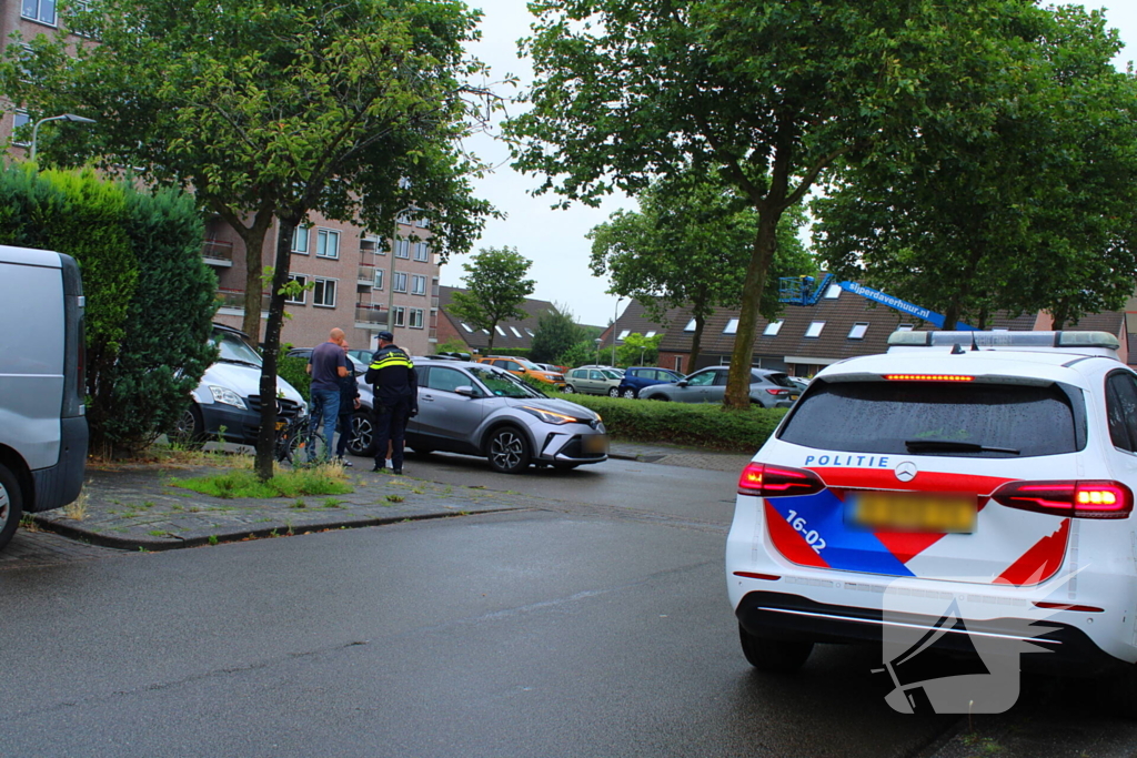 Persoon op fiets aangereden door automobilist