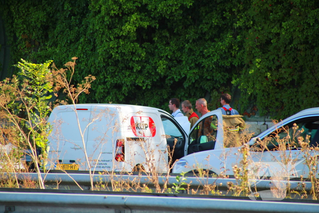 Meerdere ongevallen op rijksweg A15