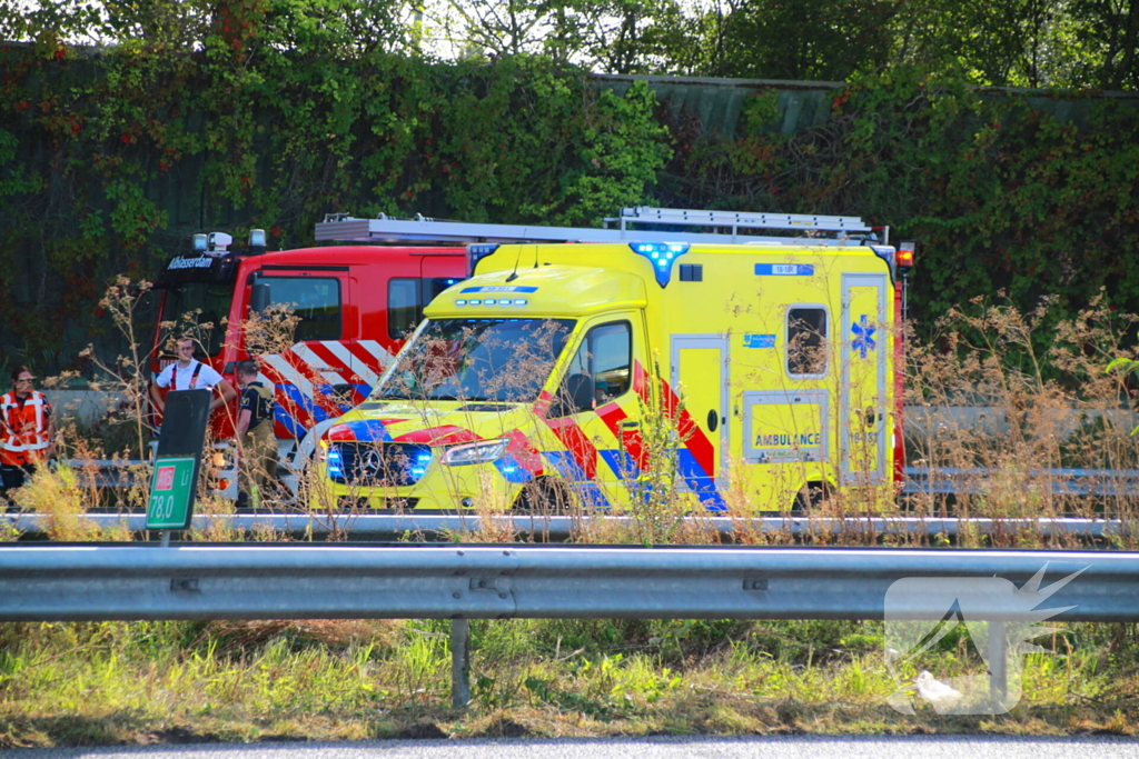 Meerdere ongevallen op rijksweg A15