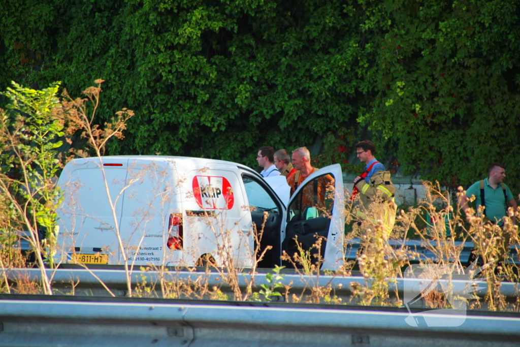 Meerdere ongevallen op rijksweg A15