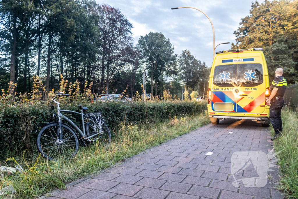 Gewonden na ongeval tussen scooter en fietser