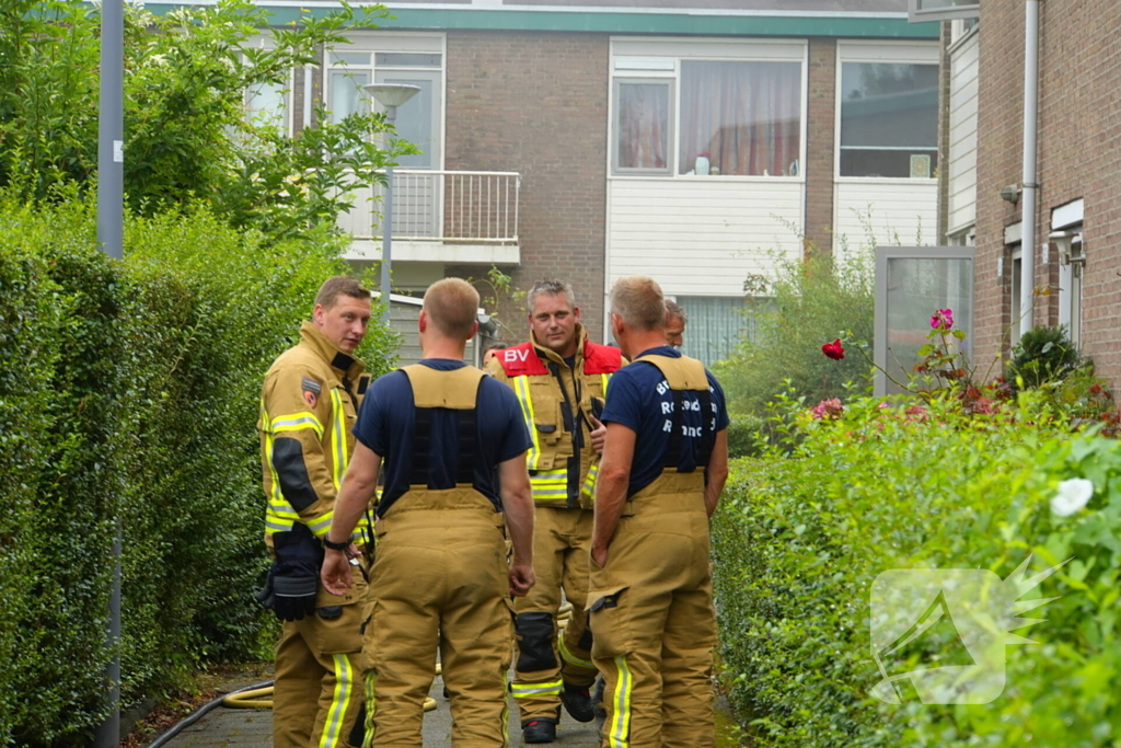 Uitslaande woningbrand door wasmachine