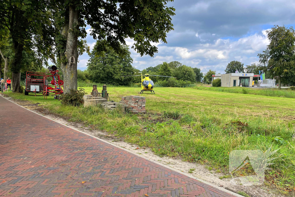 Traumahelikopter ingezet bij medische noodsituatie