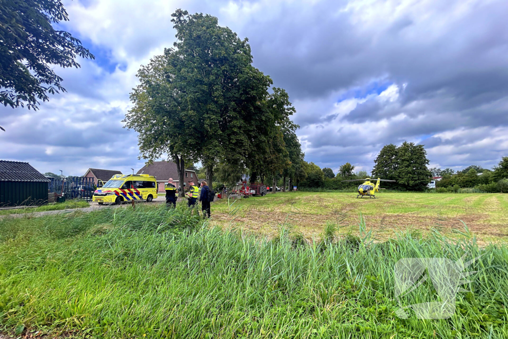 Traumahelikopter ingezet bij medische noodsituatie