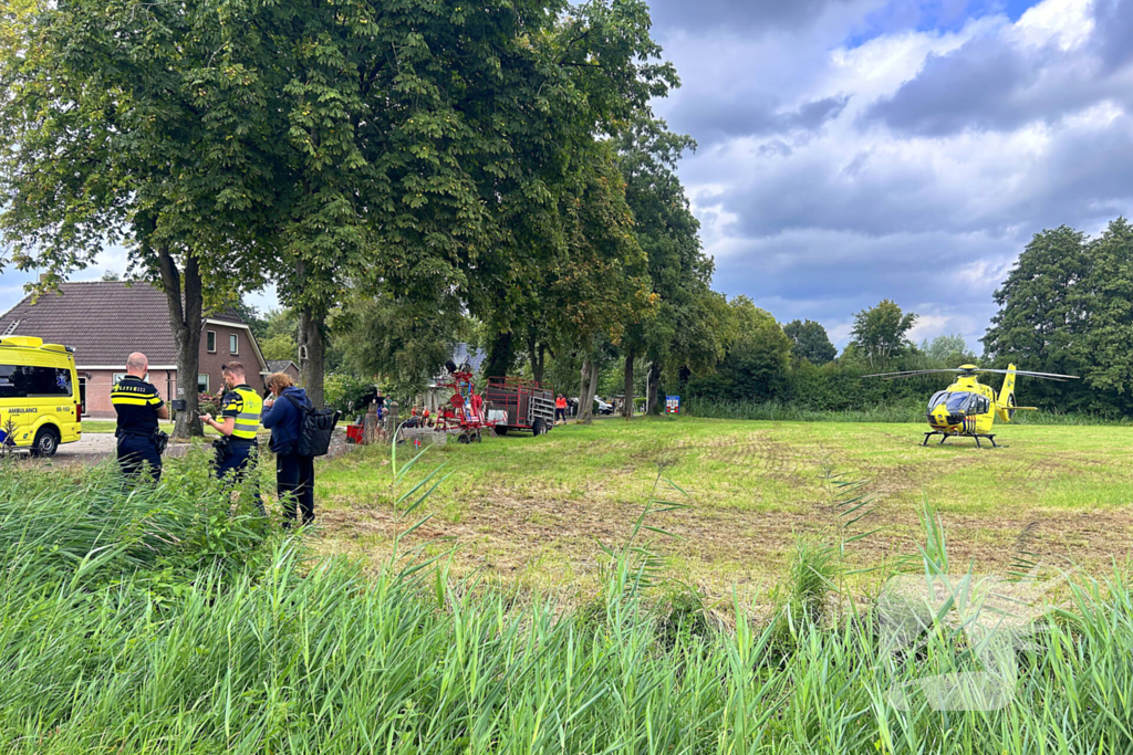 Traumahelikopter ingezet bij medische noodsituatie