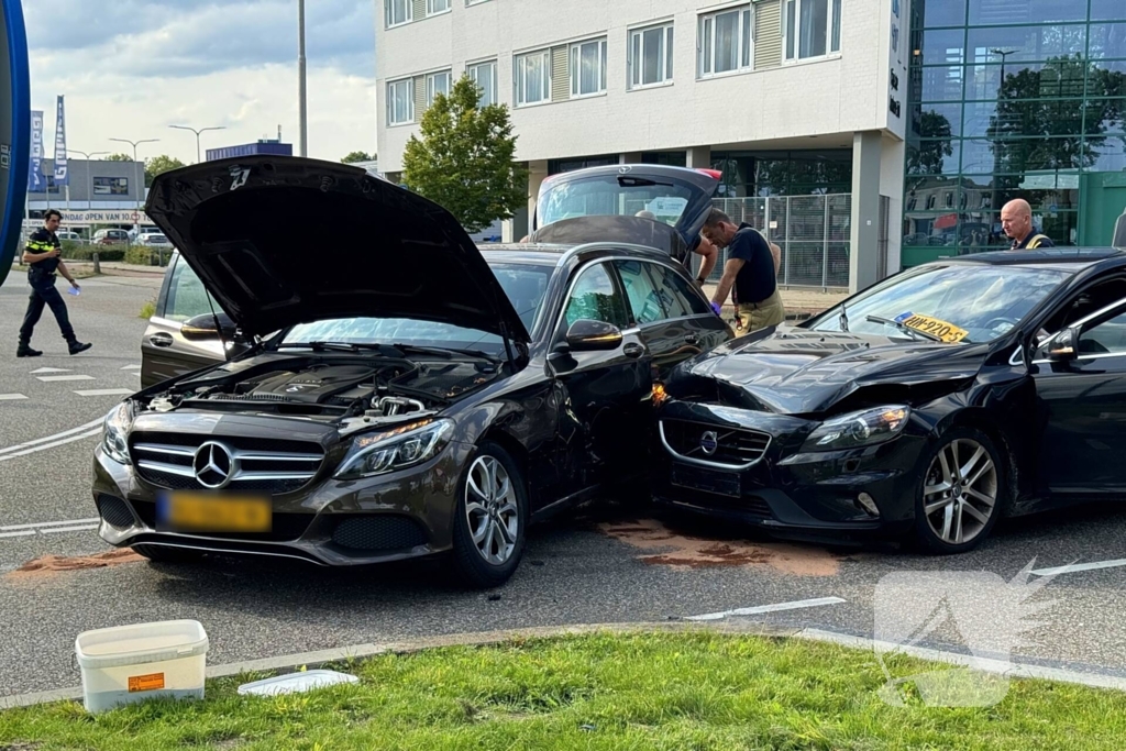 Kinderen betrokken bij harde botsing